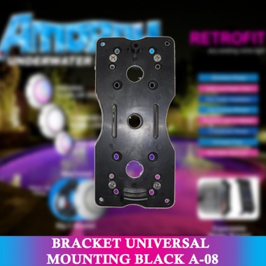 Bracket Universal Mounting Black A-08