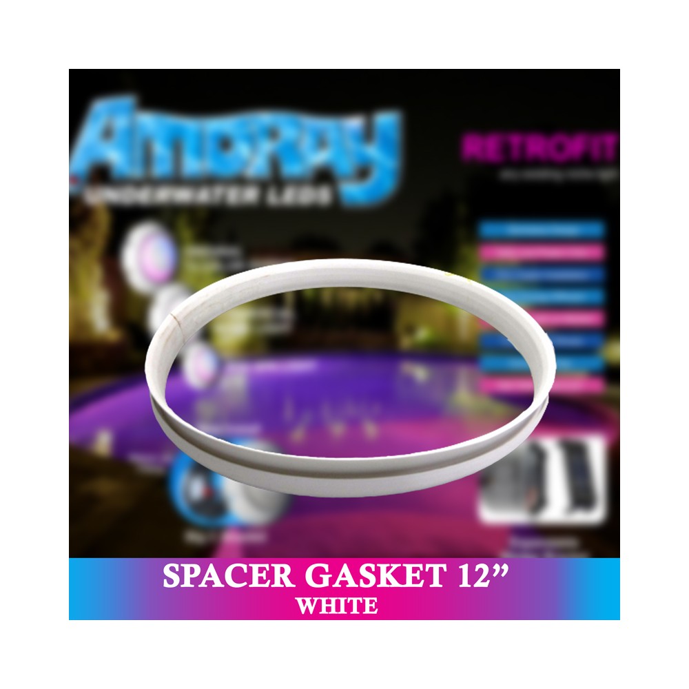 Spacer Gasket 12in White