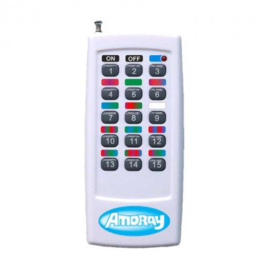 Amoray 12" Aqua Retro Light Kit (Commercial Warm White) 50ft