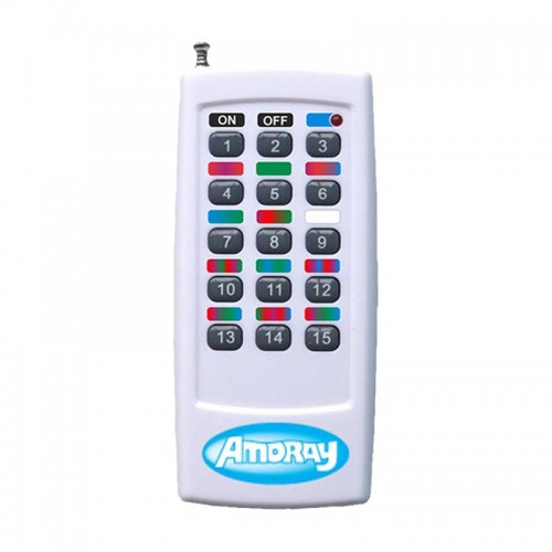 Amoray 12" Aqua Retro Light Kit (Commercial Warm White) 50ft